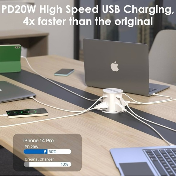 Automatic pop up outlet for countertop - Picture 3 of 7